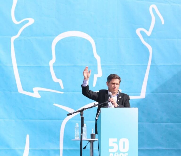 Kicillof homenajeó los 50 años del paso a la inmortalidad de Perón