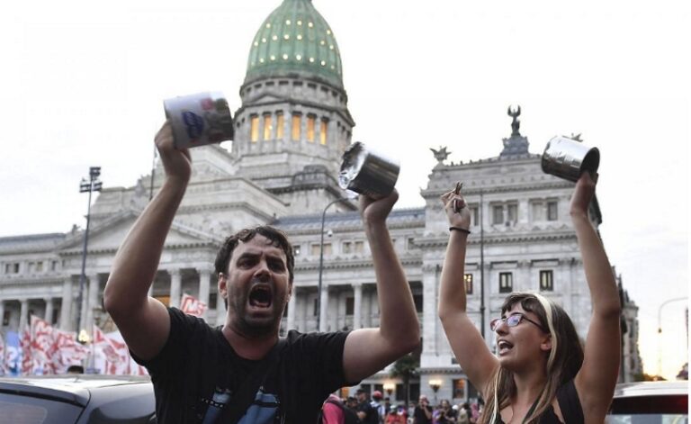 Veto de Milei a los jubilados: Nueva marcha